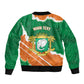 Cote d'Ivoire Independence Day Personalized Sleeve Zip Bomber Jacket 1960 Proud Coat Of Arms Grunge Style