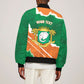 Cote d'Ivoire Independence Day Personalized Sleeve Zip Bomber Jacket 1960 Proud Coat Of Arms Grunge Style