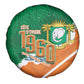 Cote d'Ivoire Independence Day Spare Tire Cover 1960 Proud Coat Of Arms Grunge Style