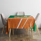 Cote d'Ivoire Independence Day Tablecloth 1960 Proud Coat Of Arms Grunge Style