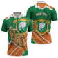 Cote d'Ivoire Independence Day Personalized Zipper Polo Shirt 1960 Proud Coat Of Arms Grunge Style