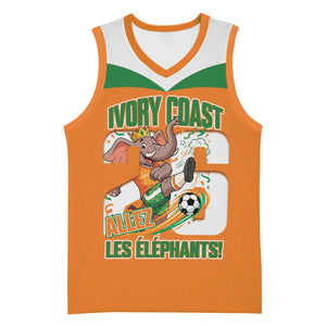 Custom Cote d'Ivoire 2026 Football Basketball Jersey Allez Les Elephant