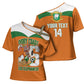 Custom Cote d'Ivoire 2026 Football Cross Shoulder Shirt Allez Les Elephant