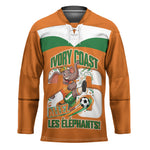 Custom Cote d'Ivoire 2026 Football Hockey Jersey Allez Les Elephant