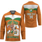 Custom Cote d'Ivoire 2026 Football Hockey Jersey Allez Les Elephant