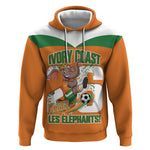 Custom Cote d'Ivoire 2026 Football Hoodie Allez Les Elephant