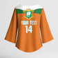 Custom Cote d'Ivoire 2026 Football Kimono Sleeve Blouse Allez Les Elephant