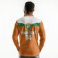Custom Cote d'Ivoire 2026 Football Long Sleeve Polo Shirt Allez Les Elephant