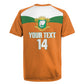 Custom Cote d'Ivoire 2026 Football Rugby Jersey Allez Les Elephant