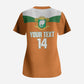 Custom Cote d'Ivoire 2026 Football Scrub Top Allez Les Elephant