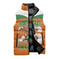 Custom Cote d'Ivoire 2026 Football Sleeveless Puffer Jacket Allez Les Elephant