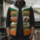 Custom Cote d'Ivoire 2026 Football Sleeveless Puffer Jacket Allez Les Elephant