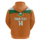 Custom Cote d'Ivoire 2026 Football Zip Hoodie Allez Les Elephant