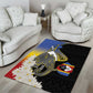 Afro Swaziland Somhlolo Day Area Rug Nguni Shield African Pattern - African Pride