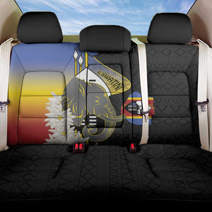 Afro Swaziland Somhlolo Day Back Car Seat Cover Nguni Shield African Pattern - African Pride