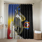 Eswatini Independence Day Bathroom Set Swaziland Nguni Shield African Pattern