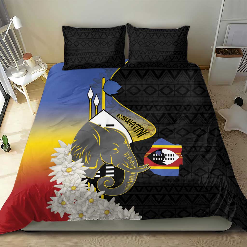 Afro Swaziland Somhlolo Day Bedding Set Nguni Shield African Pattern - African Pride