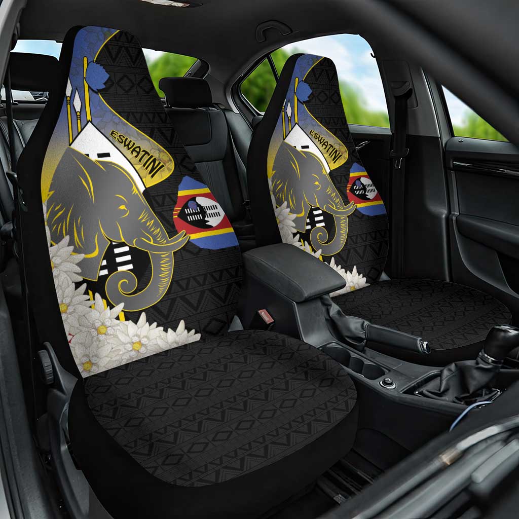 Afro Swaziland Somhlolo Day Car Seat Cover Nguni Shield African Pattern - African Pride