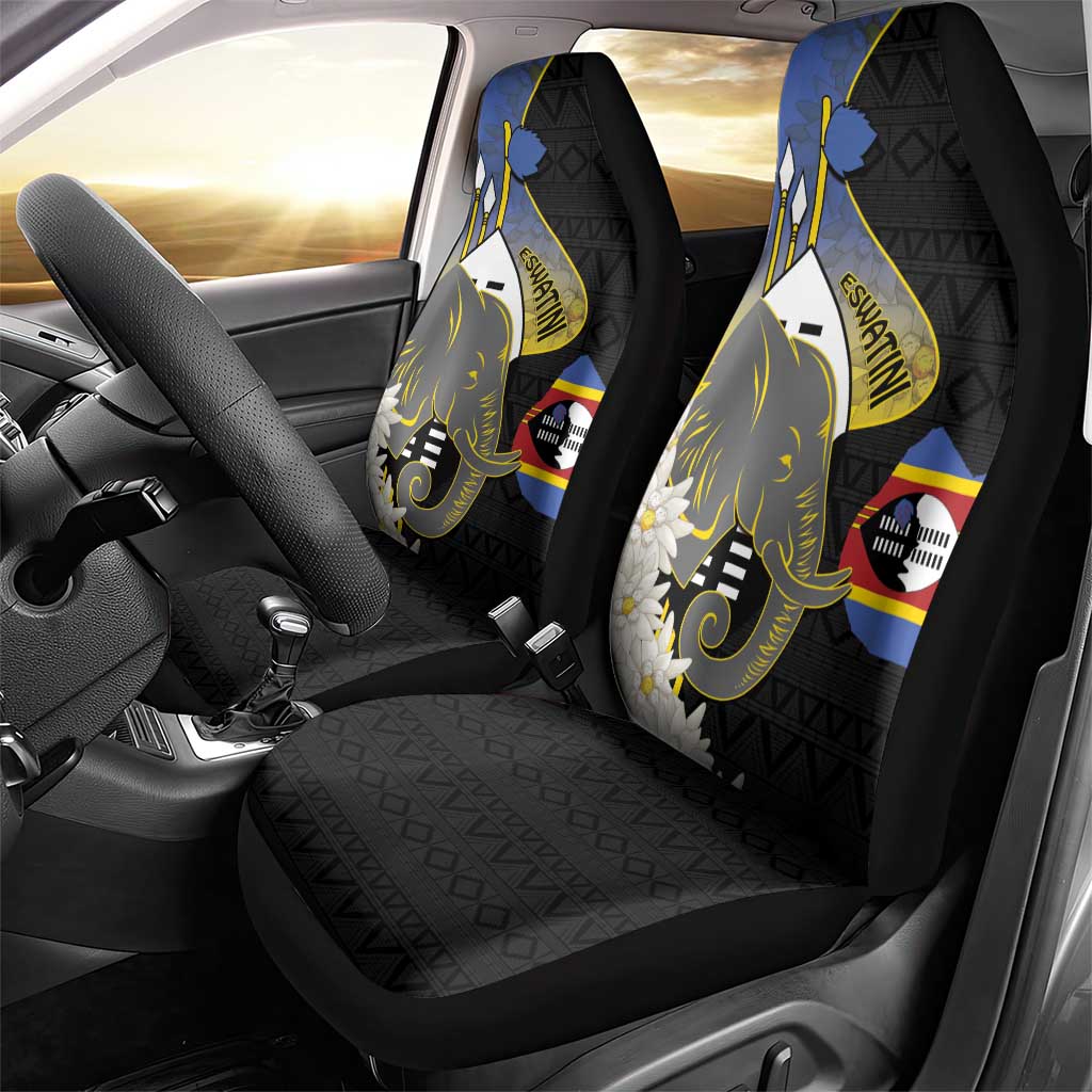 Afro Swaziland Somhlolo Day Car Seat Cover Nguni Shield African Pattern - African Pride
