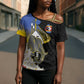 Eswatini Independence Day Cross Shoulder Shirt Swaziland Nguni Shield African Pattern