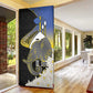 Eswatini Independence Day Door Cover Swaziland Nguni Shield African Pattern