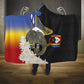 Afro Swaziland Somhlolo Day Hooded Blanket Nguni Shield African Pattern - African Pride