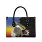 Eswatini Independence Day Leather Bag Swaziland Nguni Shield African Pattern