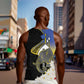 Afro Swaziland Somhlolo Day Men Tank Top Nguni Shield African Pattern - African Pride