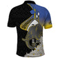 Afro Swaziland Somhlolo Day Polo Shirt Nguni Shield African Pattern - African Pride