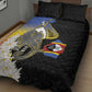 Afro Swaziland Somhlolo Day Quilt Bed Set Nguni Shield African Pattern - African Pride