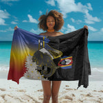 Afro Swaziland Somhlolo Day Sarong Nguni Shield African Pattern - African Pride