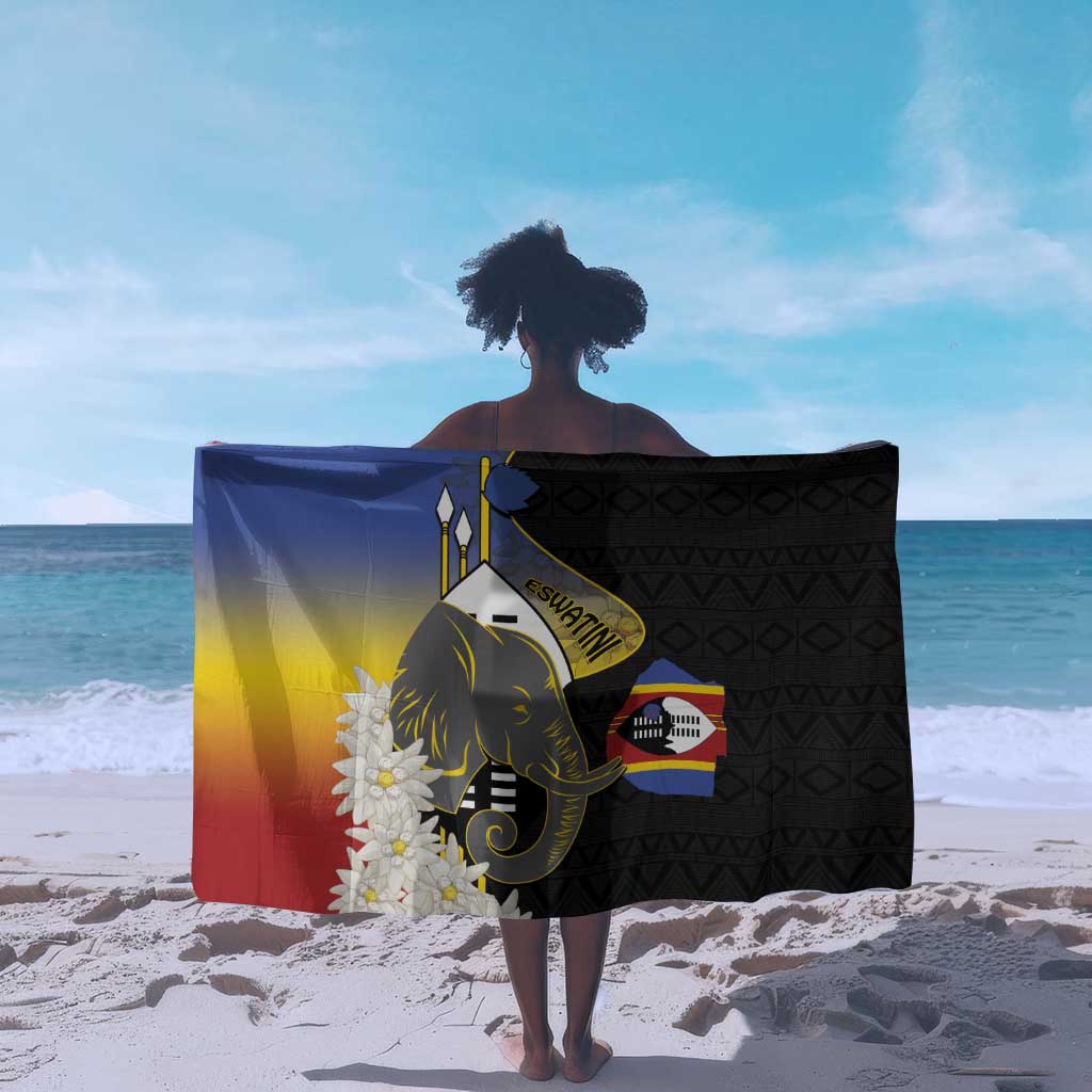 Afro Swaziland Somhlolo Day Sarong Nguni Shield African Pattern - African Pride