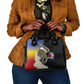Afro Swaziland Somhlolo Day Shoulder Handbag Nguni Shield African Pattern - African Pride