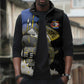 Eswatini Independence Day Sleeveless Puffer Jacket Swaziland Nguni Shield African Pattern