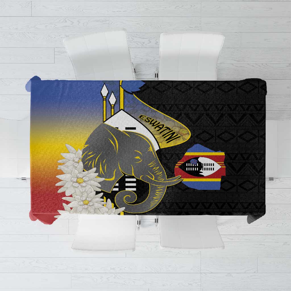 Afro Swaziland Somhlolo Day Tablecloth Nguni Shield African Pattern - African Pride