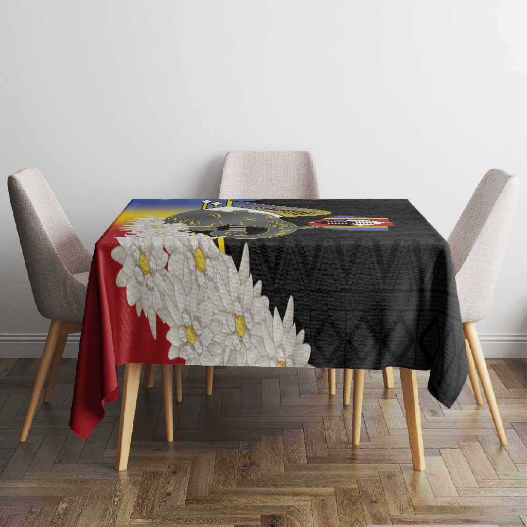 Afro Swaziland Somhlolo Day Tablecloth Nguni Shield African Pattern - African Pride