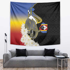 Afro Swaziland Somhlolo Day Tapestry Nguni Shield African Pattern - African Pride