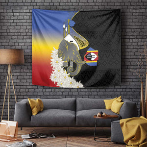 Afro Swaziland Somhlolo Day Tapestry Nguni Shield African Pattern - African Pride