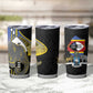 Afro Swaziland Somhlolo Day Tumbler Cup Nguni Shield African Pattern - African Pride