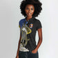 Afro Swaziland Somhlolo Day Women Polo Shirt Nguni Shield African Pattern - African Pride