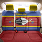 Afro Swaziland Back Car Seat Cover Siyinqaba Eswatini Flag Style - African Pride