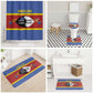 Swaziland Bathroom Set Siyinqaba Eswatini Flag Style