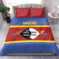 Afro Swaziland Bedding Set Siyinqaba Eswatini Flag Style - African Pride