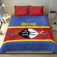 Afro Swaziland Bedding Set Siyinqaba Eswatini Flag Style - African Pride