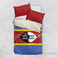 Afro Swaziland Bedding Set Siyinqaba Eswatini Flag Style - African Pride