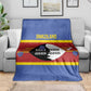 Afro Swaziland Blanket Siyinqaba Eswatini Flag Style - African Pride