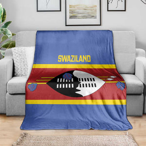 Afro Swaziland Blanket Siyinqaba Eswatini Flag Style - African Pride