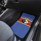 Afro Swaziland Car Mats Siyinqaba Eswatini Flag Style - African Pride