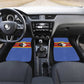 Afro Swaziland Car Mats Siyinqaba Eswatini Flag Style - African Pride