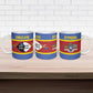 Swaziland Ceramic Mug Siyinqaba Eswatini Flag Style